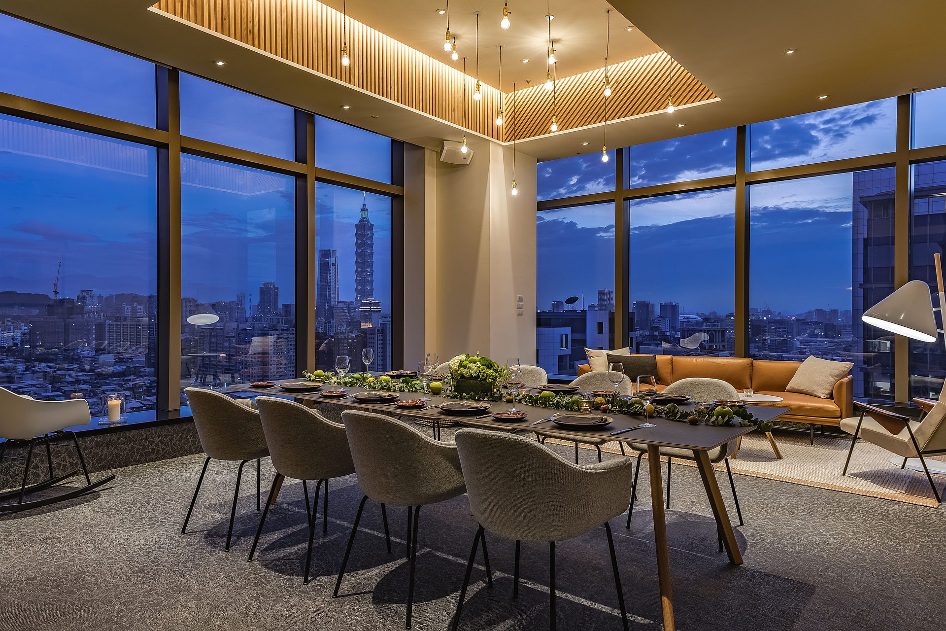 amba Taipei Songshan Hotel Studio Room Event Venue with Taipei 101 View