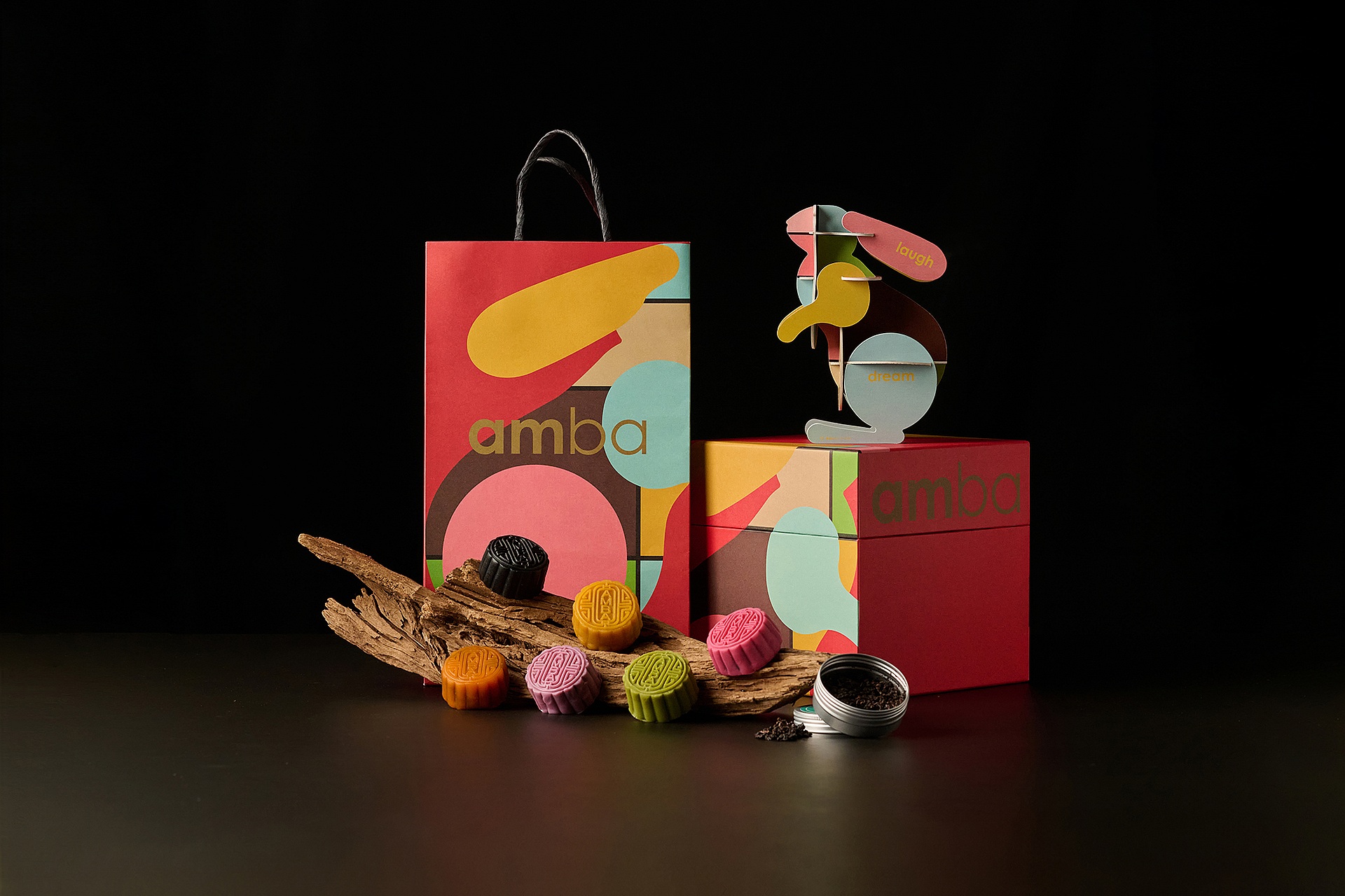 2025 Mid-Autumn Festival Jade Rabbit Mooncake Gift Box of amba Taipei Songshan Hotel 