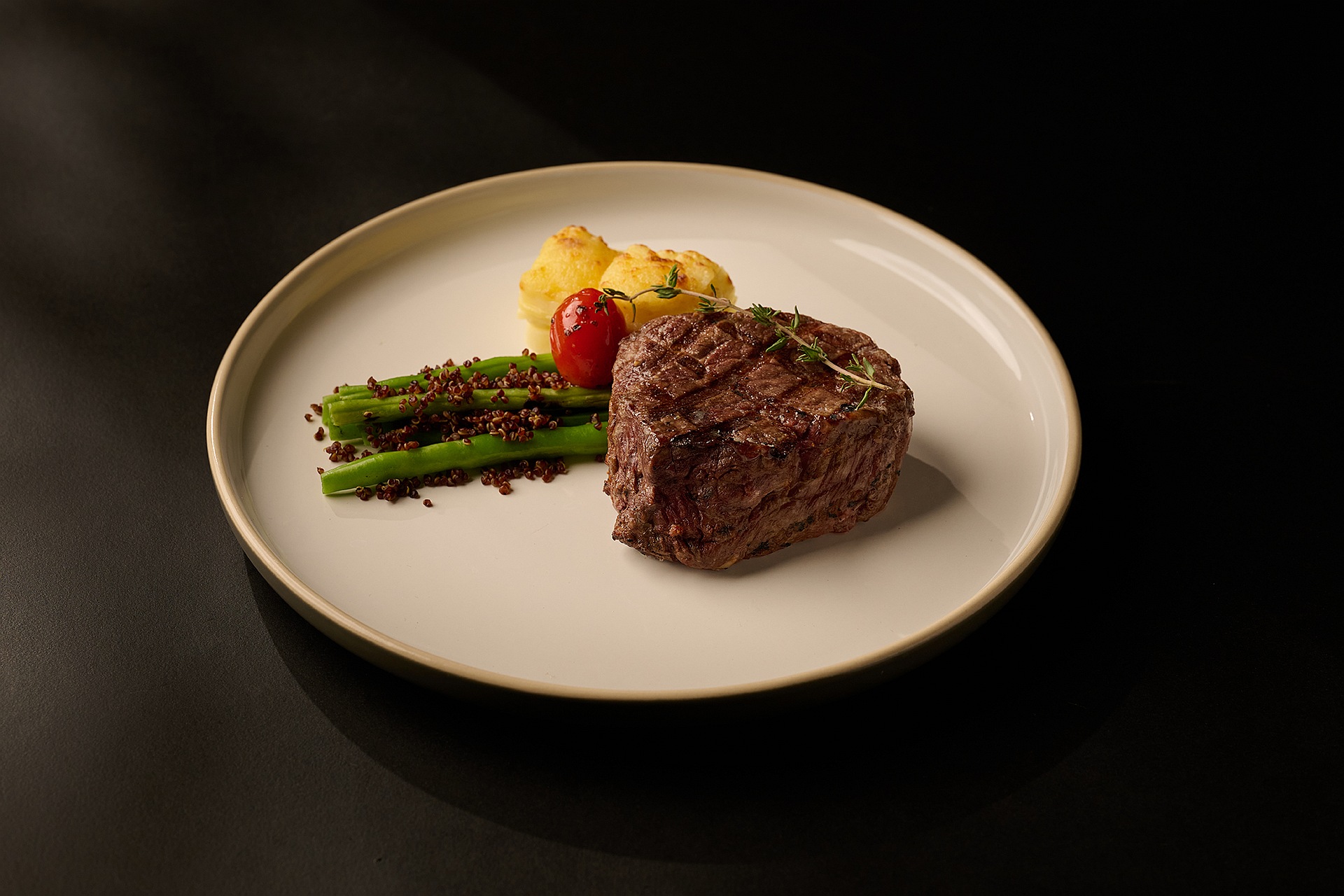 2025 Chinese Valentine Day sharing menu for two at Que woodfired grill of amba Taipei Songshan hotel