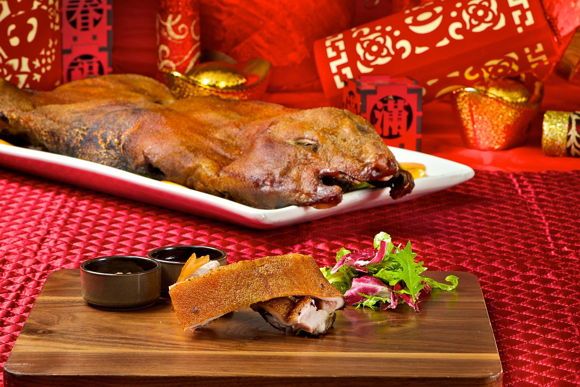 2024 Chinese New Year's Eve Reunion Dinner Buffet of Que Woodfired Grill atamba Taipei Songshan hotel