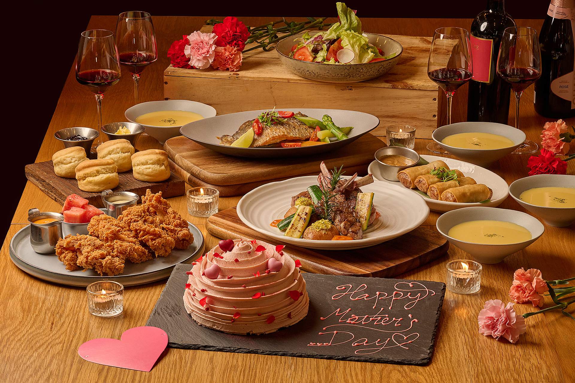 2025 Mother's Day special menu at Buttermilk restaurant of amba Taipei Ximending hotel 