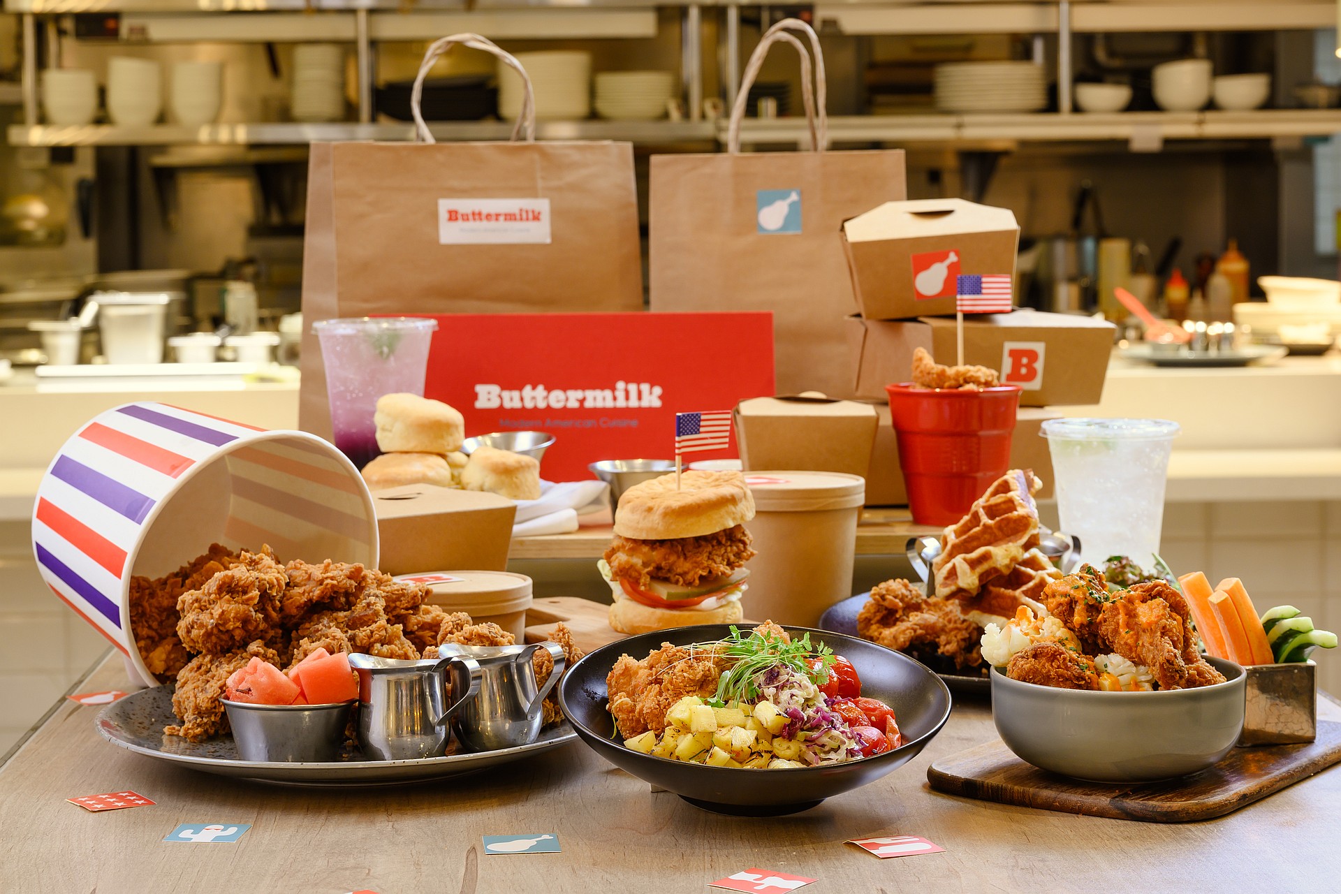 Buttermilk Fried Chicken Takeout Menu and Food Delivery of amba Taipei Ximending hotel