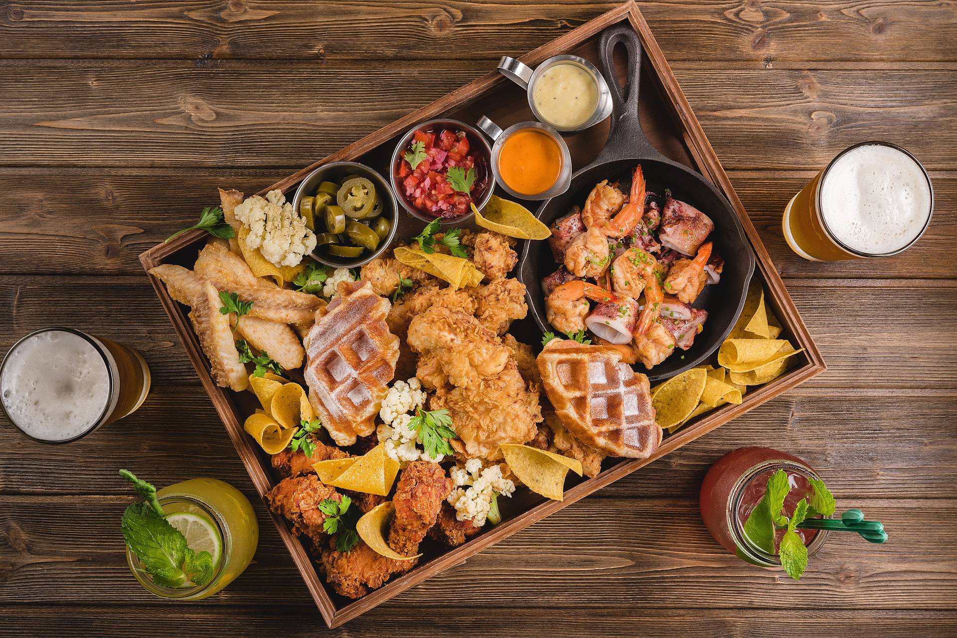 Special Menu For Four at Buttermilk restaurant of amba Taipei Ximending hotel