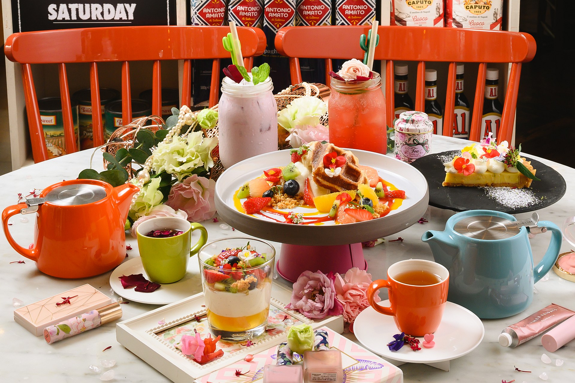 amba Taipei Zhongshan hotel Buttermilk restaurant springtime treats