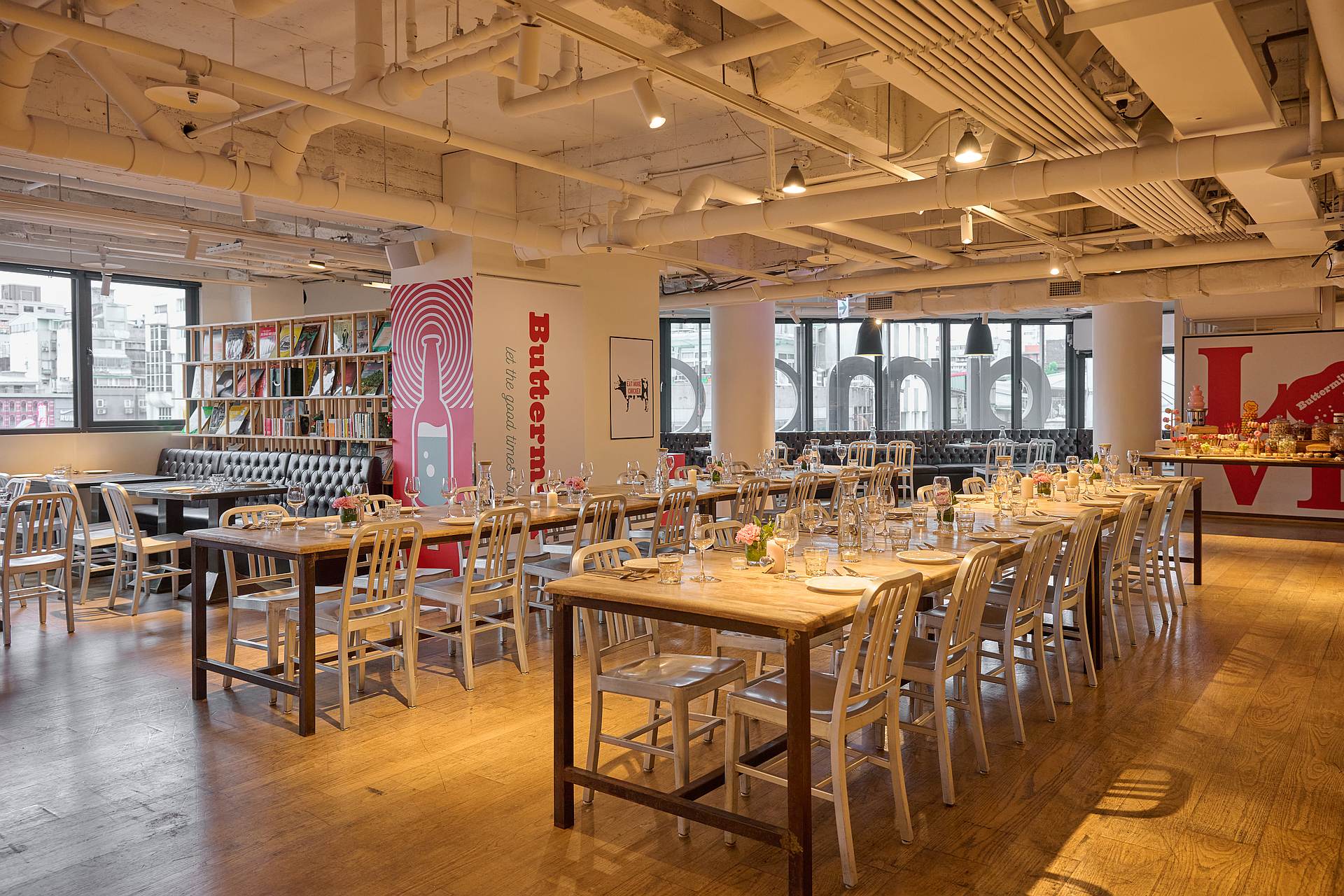 2024-2025台北西門町意舍酒店Buttermilk餐廳尾牙春酒餐廳專案菜單場地